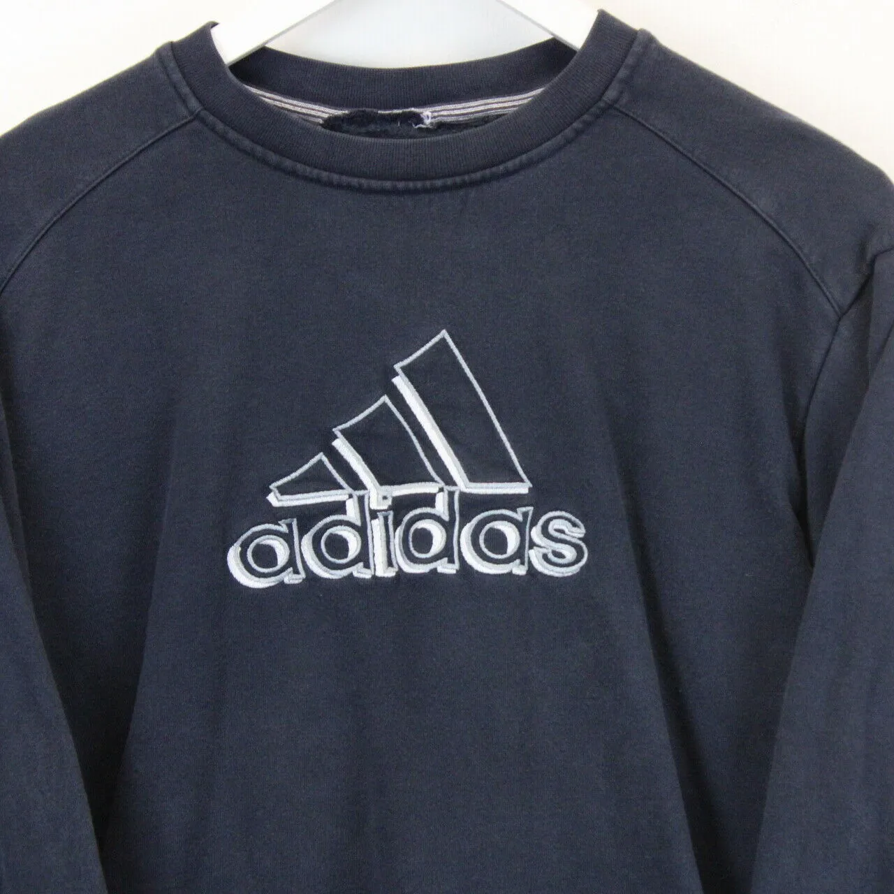 ADIDAS 00s Sweatshirt Navy Blue | Small