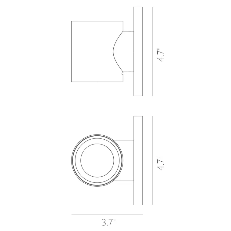 Arc Uplight Wall Sconce