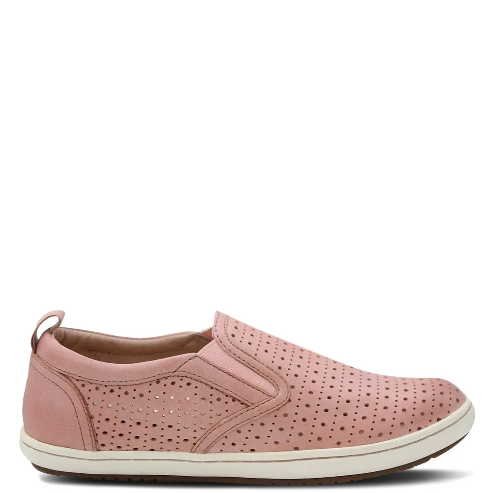 COURT WOMENS SLIP ON SNEAKERS