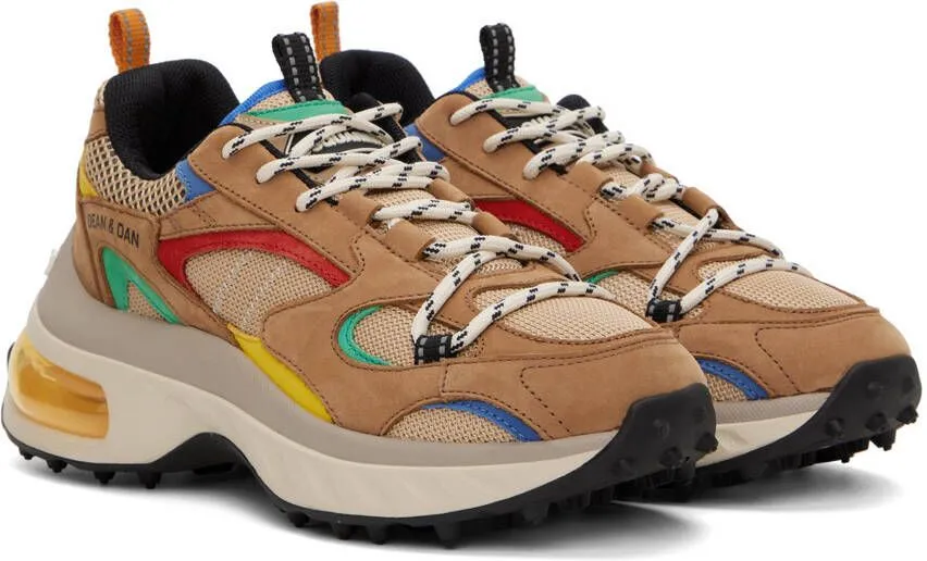 Dsquared2 Brown Bubble Sneakers