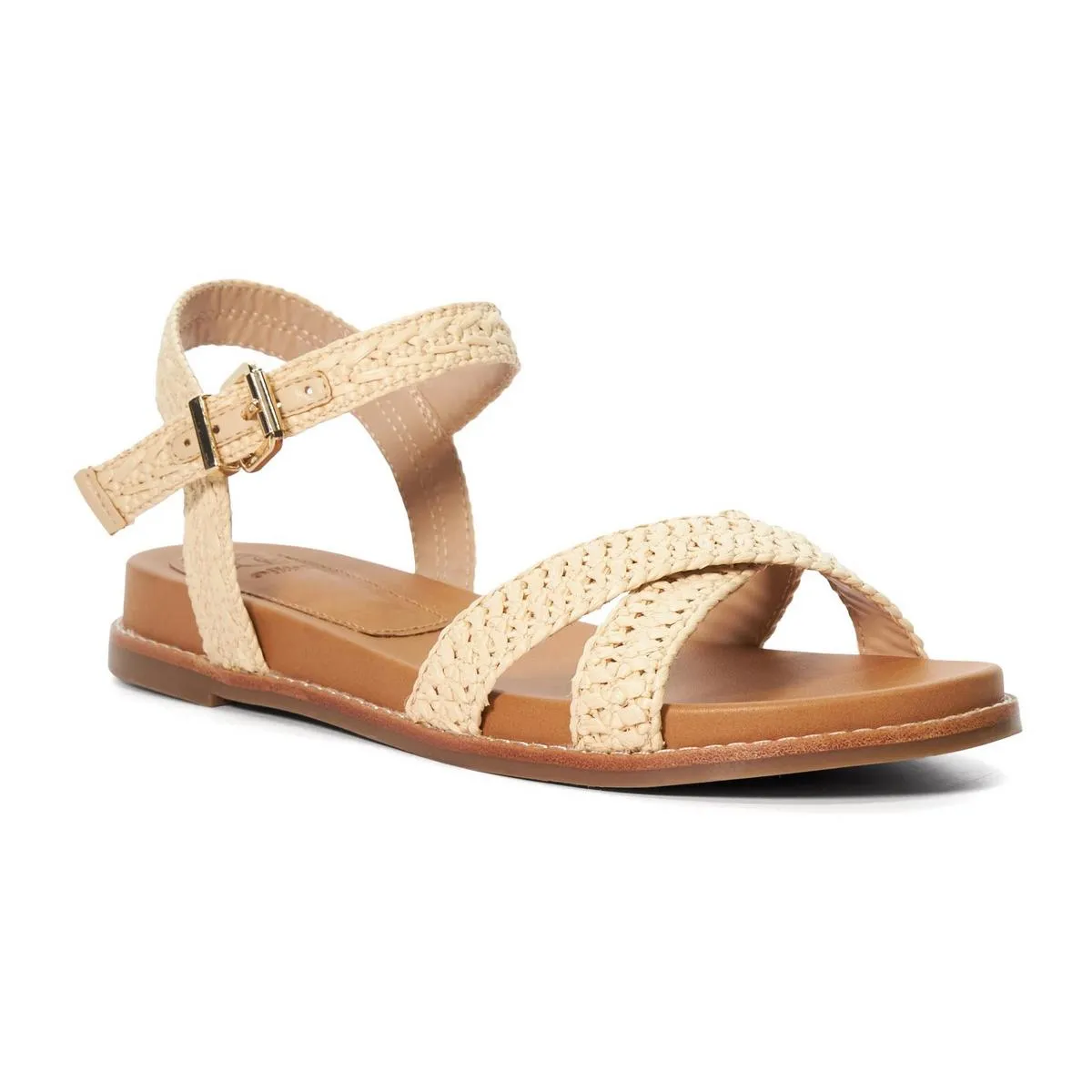 Dune Lassey Sandal Natural