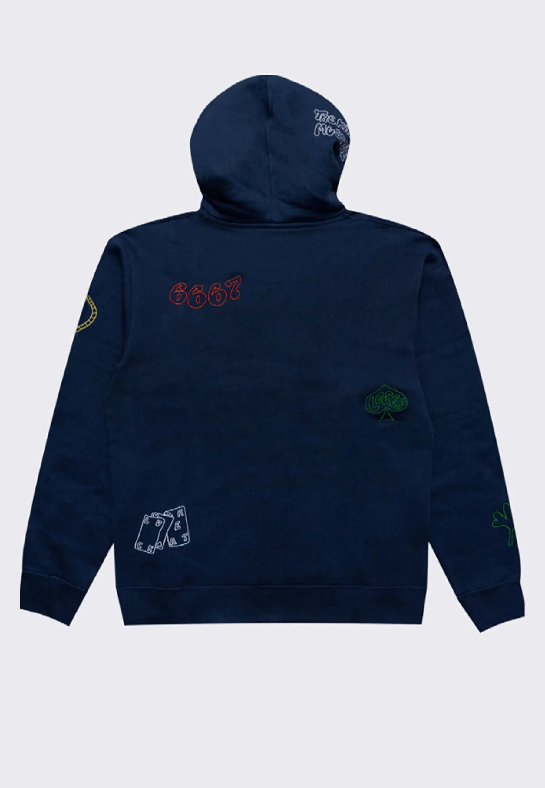 Fortuna Hooded Sweat Fleece - dark navy