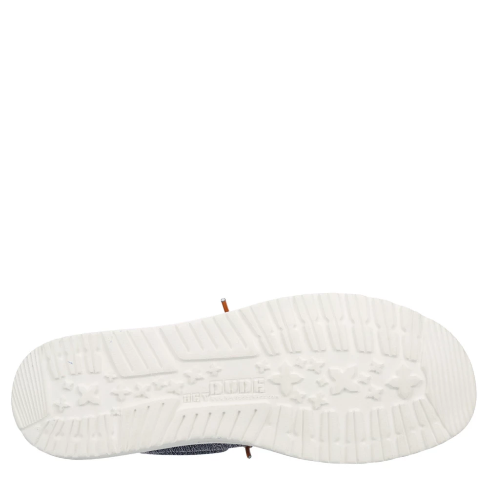HEYDUDE  MENS WALLY SLIP ON SNEAKER