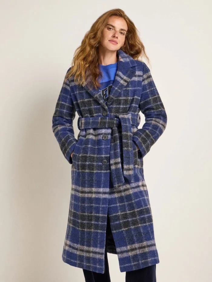 LANIUS Checked coat