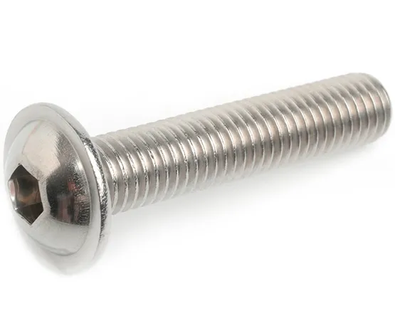 M6 X 65 FLANGED SOCKET BUTTON ISO 7380-2 A2 STAINLESS STEEL