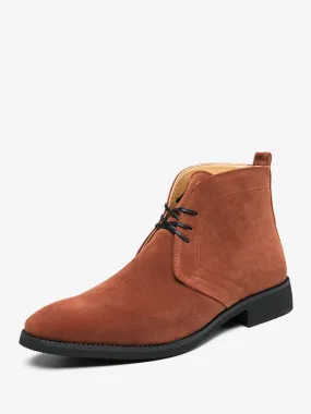 Men's Boots Chukka Boots Round Toe