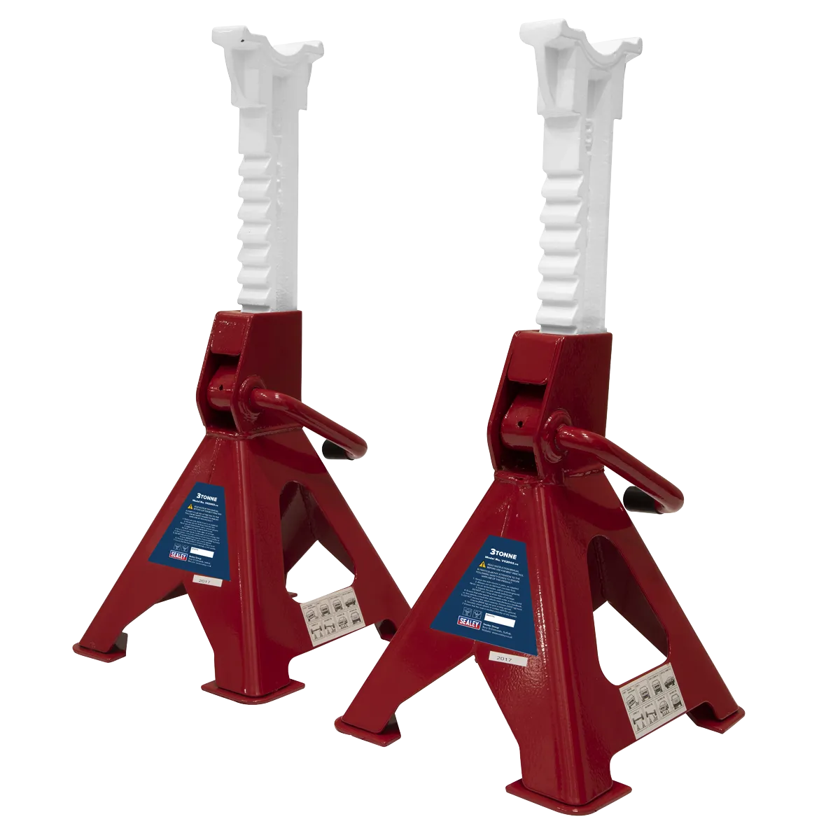 Ratchet Type Axle Stands (Pair) 3 Tonne Capacity per Stand