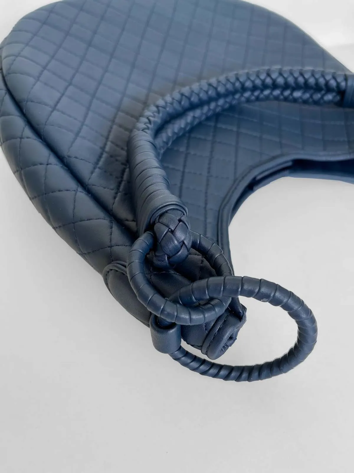 Saddle Shoulder Bag - Navy Blue