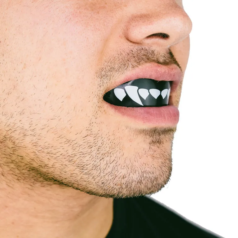 Safejawz Fangz Black Mouthguard
