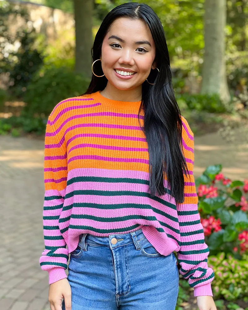 Serena Striped Sweater