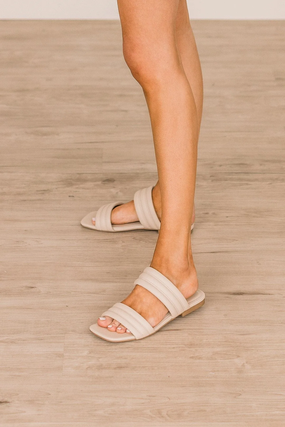 Soda Kayak Slip-On Sandals- Bone